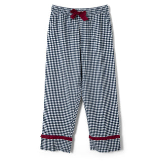 Damson Madder Antonia Pyjama Set Navy Gingham
