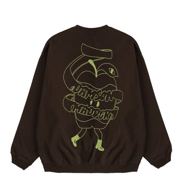 Damson Madder Apple Peel Sweatshirt Choc