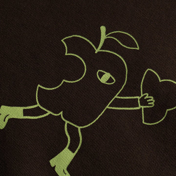 Damson Madder Apple Peel Sweatshirt Choc - Parasol Store