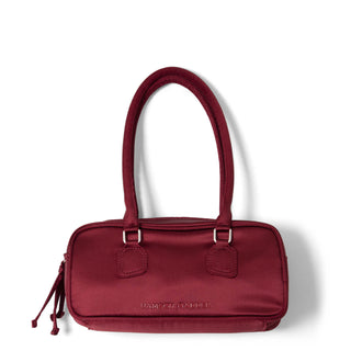 Damson Madder Benny Mini Bowler Burg Satin