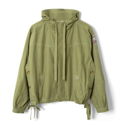 Damson Madder Blake Hooded Jacket Sage