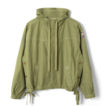 Damson Madder Blake Hooded Jacket Sage