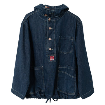 Damson Madder Briar Hoodie Neptune Wash - Parasol Store