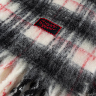 Damson Madder Brushed Oversized Scarf Butter Check - Parasol Store