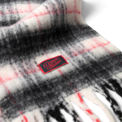 Damson Madder Brushed Oversized Scarf Butter Check - Parasol Store