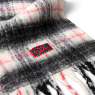 Damson Madder Brushed Oversized Scarf Butter Check - Parasol Store