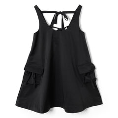 Damson Madder Cairo Mini Dress Black