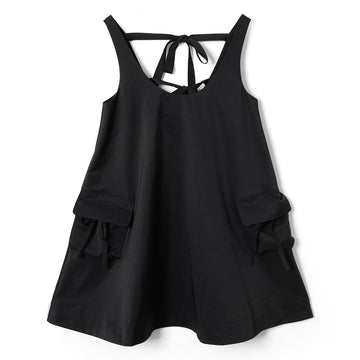 Damson Madder Cairo Mini Dress Black