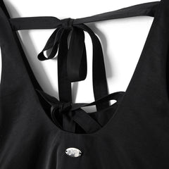 Damson Madder Cairo Mini Dress Black
