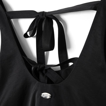 Damson Madder Cairo Mini Dress Black
