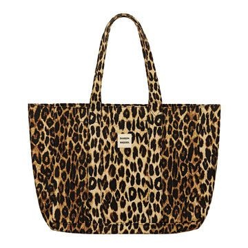 Damson Madder Canvas Leopard Tote Multi