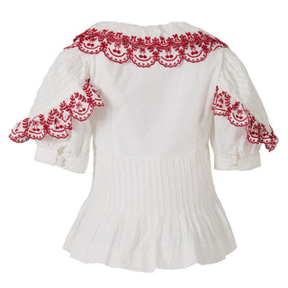 Damson Madder Caroline Blouse Cherries - Parasol Store