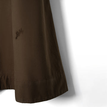 Damson Madder Caspia Volume Midi Skirt Choc