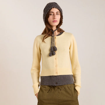 Damson Madder Crochet Bonnet Charcoal Marl - Parasol Store