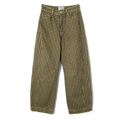 Damson Madder Felix Jeans Quince Gingham Navy