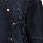 Damson Madder Finella Denim Shirt Wavy Seams