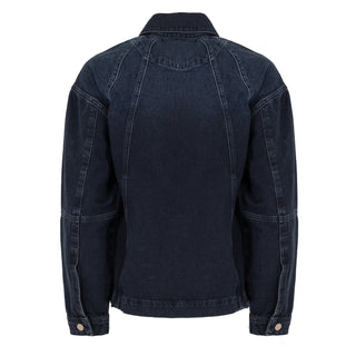 Damson Madder Finella Denim Shirt Wavy Seams