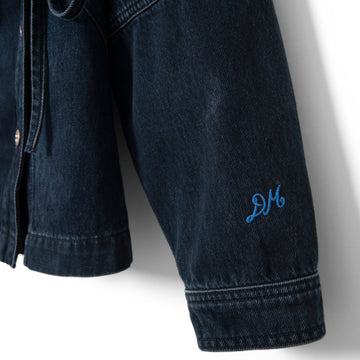 Damson Madder Finella Denim Shirt Wavy Seams