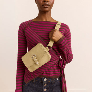 Damson Madder Fionn Belt Bag Sand