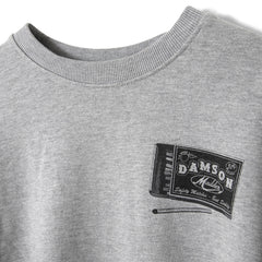 Damson Madder General Store Graphic Sweatshirt Grey Marl - Parasol Store