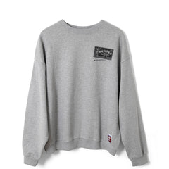 Damson Madder General Store Graphic Sweatshirt Grey Marl - Parasol Store