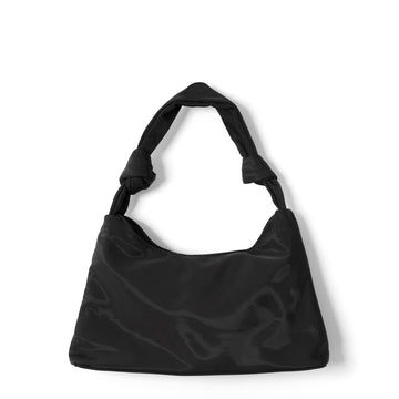 Damson Madder Heavy Satin Byron Bag Black
