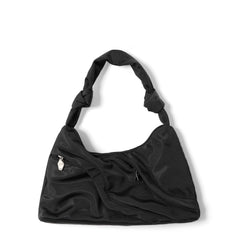 Damson Madder Heavy Satin Byron Bag Black