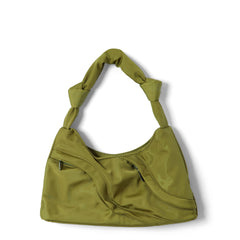 Damson Madder Heavy Satin Byron Bag Chartreuse