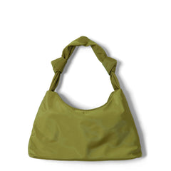 Damson Madder Heavy Satin Byron Bag Chartreuse