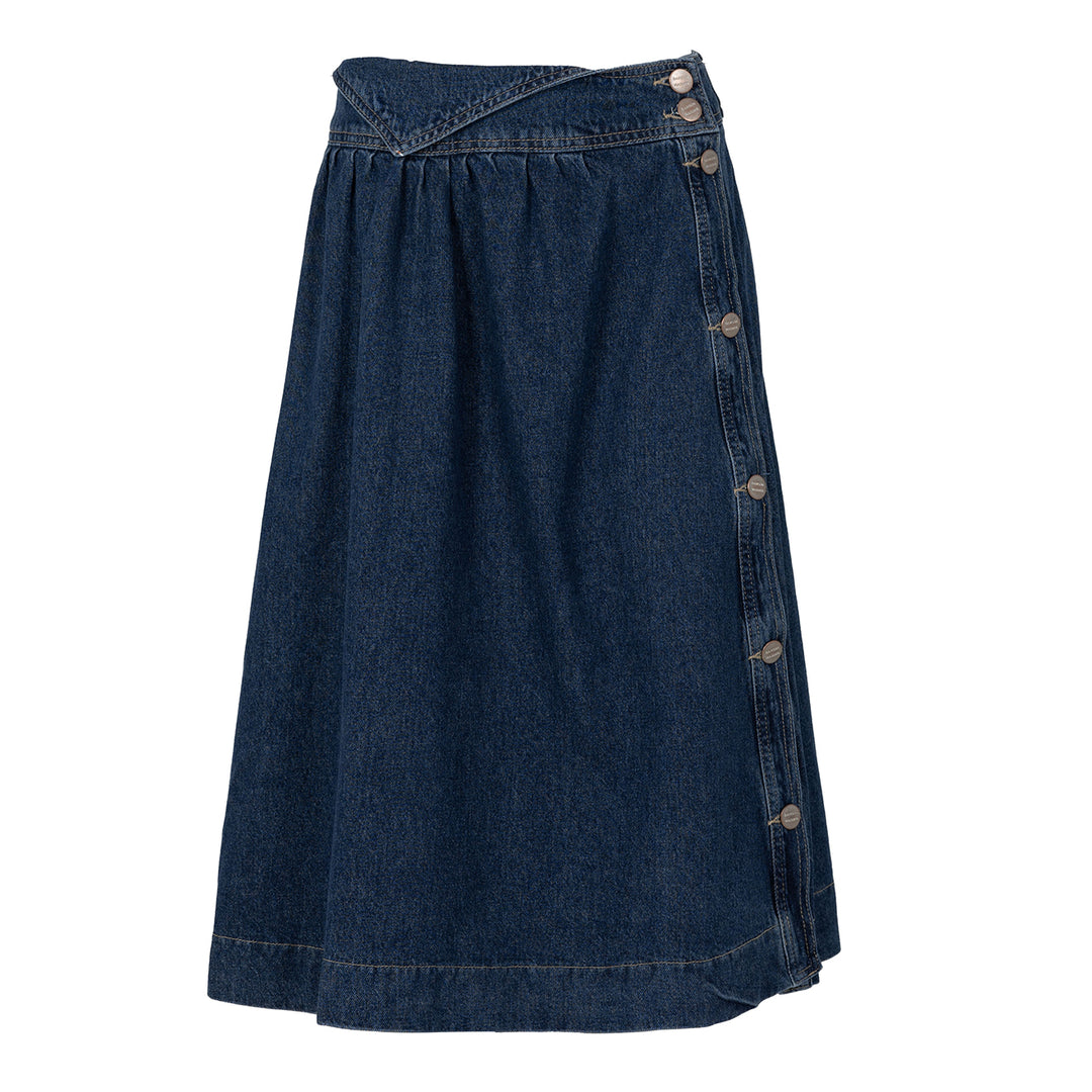 Damson Madder Hollis Midi Skirt Dallas Wash - Parasol Store