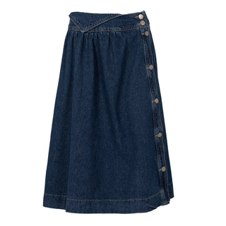 Damson Madder Hollis Midi Skirt Dallas Wash - Parasol Store