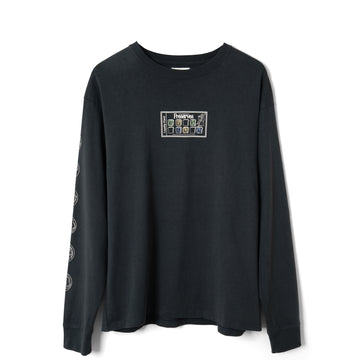 Damson Madder House Preserves L/S Graphic Tee Charcoal