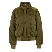 Damson Madder Joanie Bomber Olive
