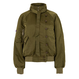 Damson Madder Joanie Bomber Olive