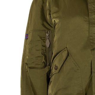 Damson Madder Joanie Bomber Olive