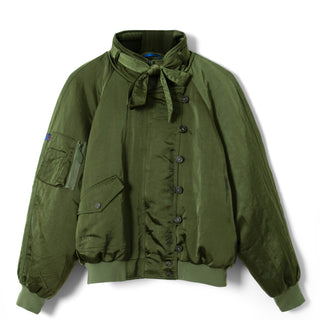 Damson Madder Joanie Bomber Olive - Parasol Store
