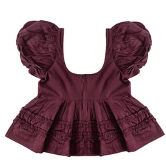 Damson Madder Joy Blouse Fig - Parasol Store
