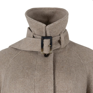 Damson Madder Jude Wool Coat Grey - Parasol Store