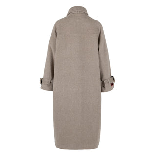 Damson Madder Jude Wool Coat Grey - Parasol Store