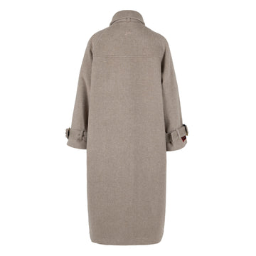 Damson Madder Jude Wool Coat Grey - Parasol Store