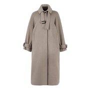 Damson Madder Jude Wool Coat Grey - Parasol Store