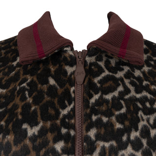 Damson Madder Us Excl Pixie Wool Bomber Leopard - Parasol Store