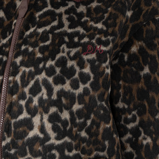 Damson Madder Us Excl Pixie Wool Bomber Leopard - Parasol Store