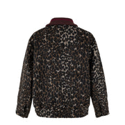 Damson Madder Us Excl Pixie Wool Bomber Leopard - Parasol Store