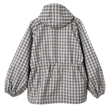 Damson Madder Liu Raincoat Elderberry Check Multi