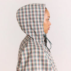 Damson Madder Liu Raincoat Elderberry Check Multi