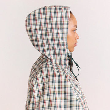 Damson Madder Liu Raincoat Elderberry Check Multi