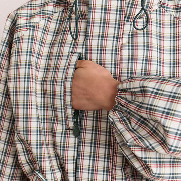 Damson Madder Liu Raincoat Elderberry Check Multi