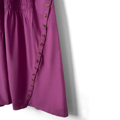 Damson Madder Lyra Midi Dress Magenta