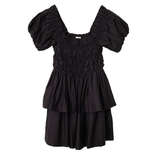 Damson Madder Lyza Mini Dress Black - Parasol Store